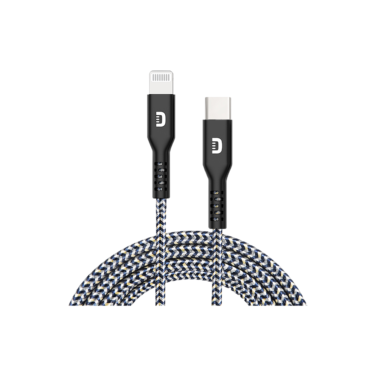 SuperCord USB-C to Lightning Cable (1m/3.3 ft.)