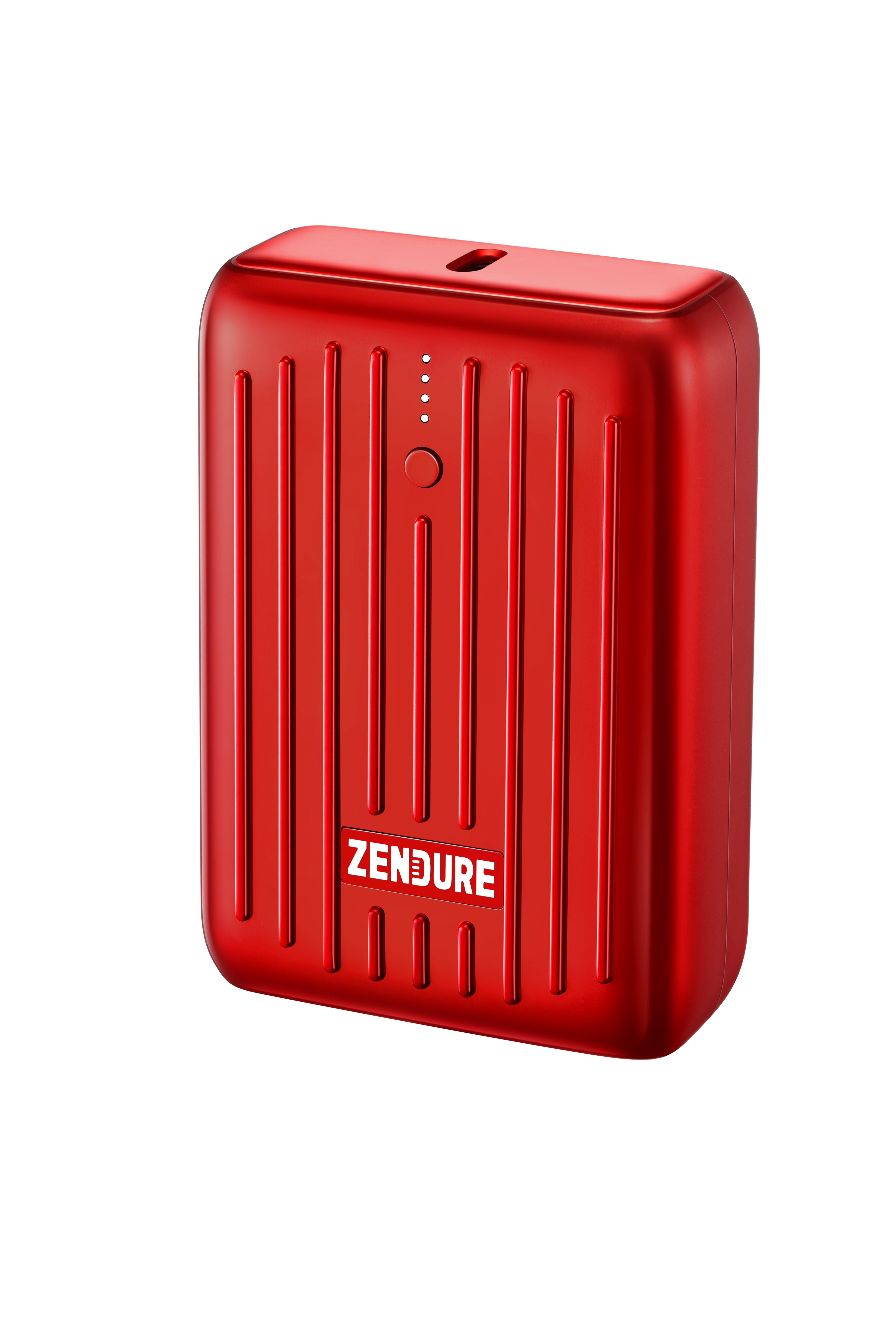 SuperMini 10,000mAh USB-C PD Portable Charger - Red