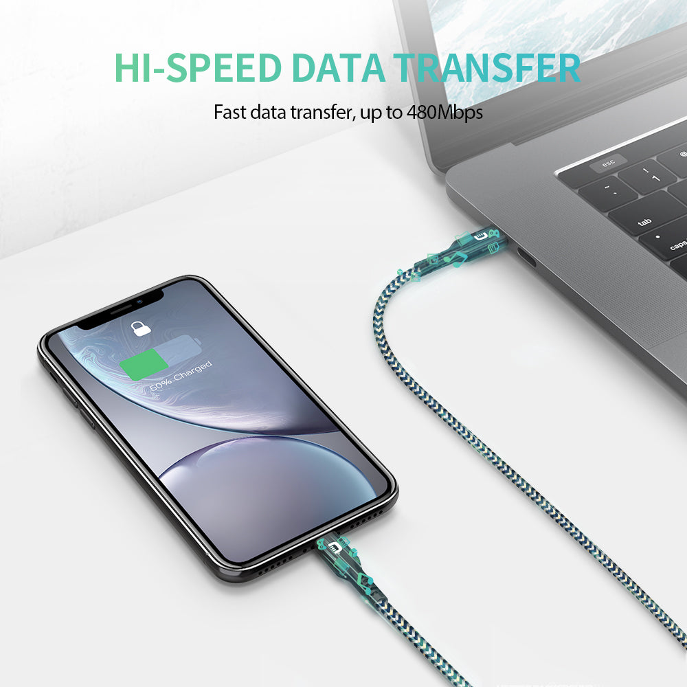 昭和レトロ CORDREEL SUPER CORD スーパーカー 電源コード SuperCord USB-C to Lightning Cable (1m/3.3 ft.) – Zendure Power Bank