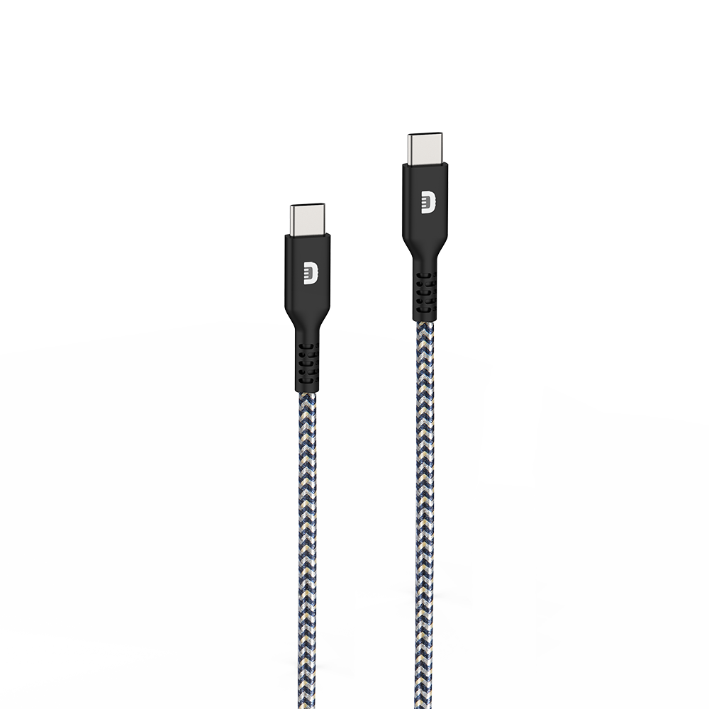 SuperCord USB-C to USB-C 2.0 Cable (2m/6.6 ft.)